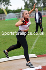 Women and Girls shot putt, 2021 North Eastern Track and Field Champs., Middesbrough. Photo: David T. Hewitson/Sports for All Pics